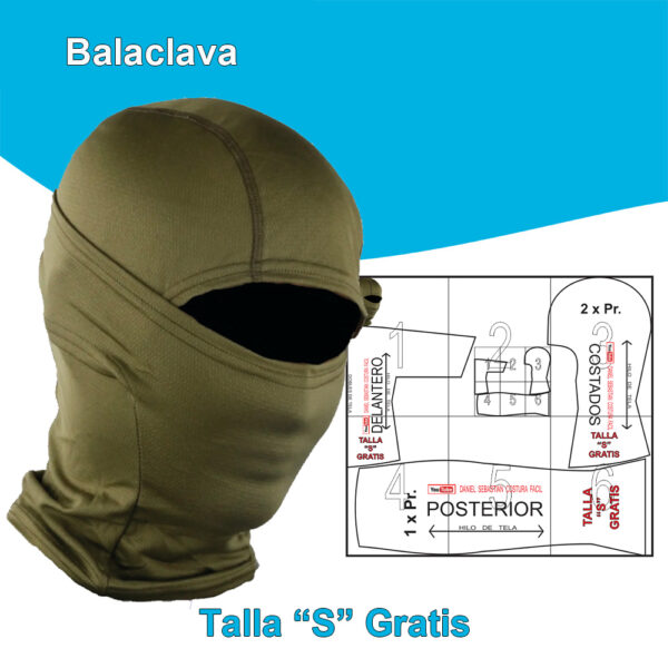 BALACLAVA TALLA "S" GRATIS