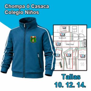 CASACA DE COLEGIO NIÑOS - Tallas  10 - 12 - 14