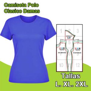 CUELLO REDONDO DAMAS - Tallas  L - XL - XXL